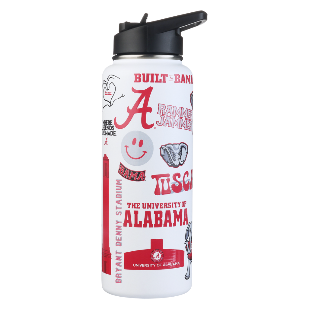 34oz Team Spirit Water Bottle I |  University Of Alabama