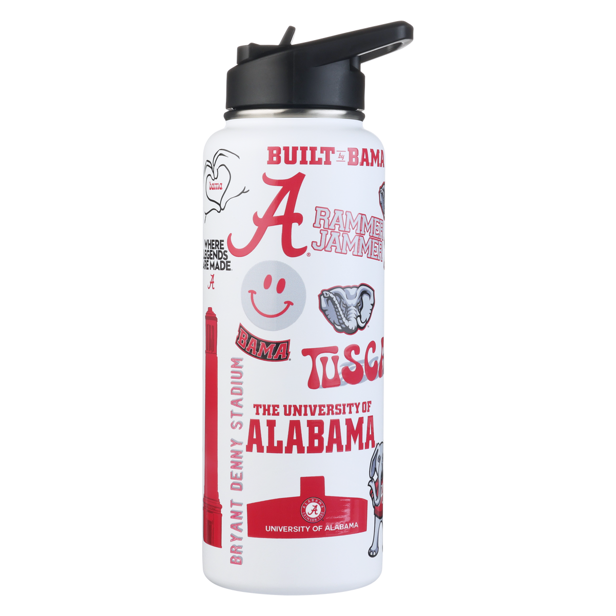 34oz Team Spirit Water Bottle I |  University Of Alabama