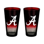 2-Pack Ombre Pint Glasses I |  University Of Alabama