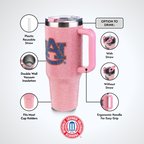 40oz Pink Bing Tumbler I |  Auburn University