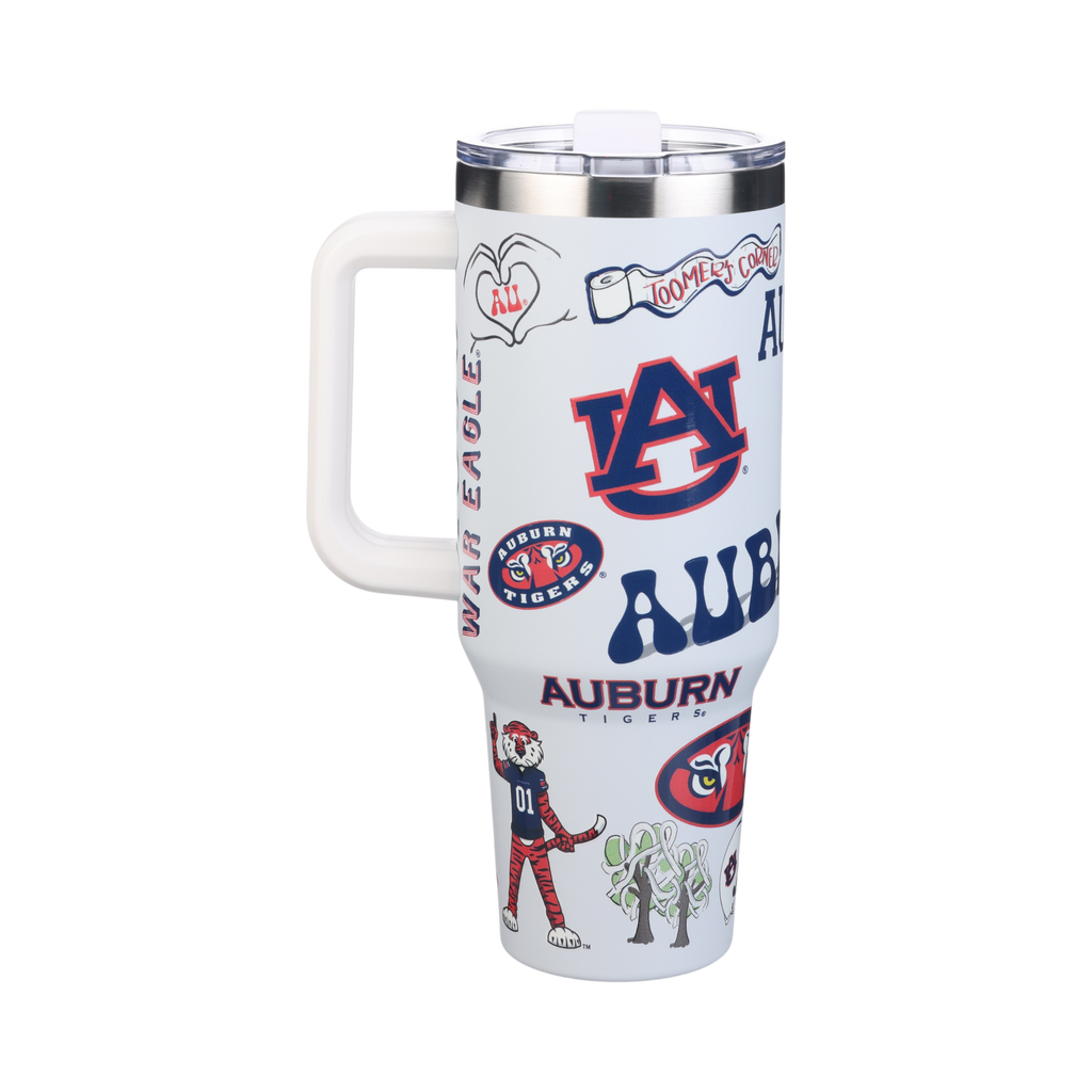 40oz Team Spirit Tumblers I |  Auburn University