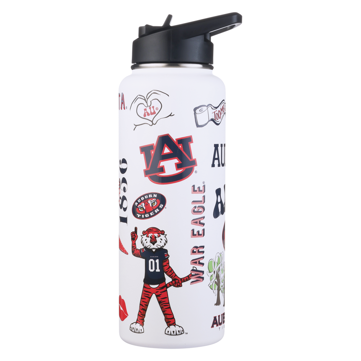 34oz Team Spirit Water Bottle I |  Auburn University