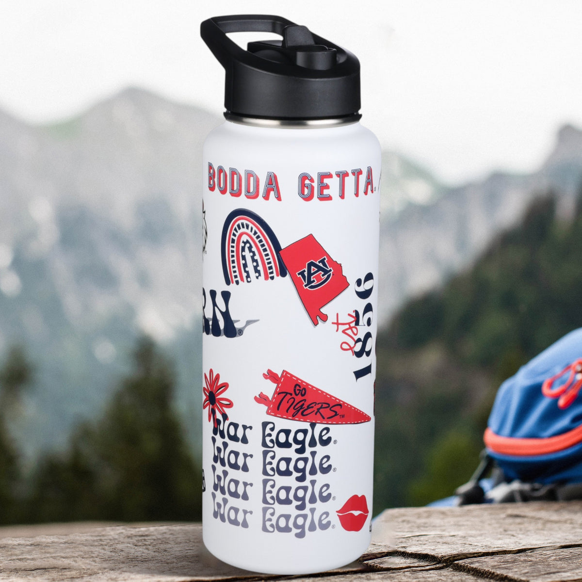 34oz Team Spirit Water Bottle I |  Auburn University