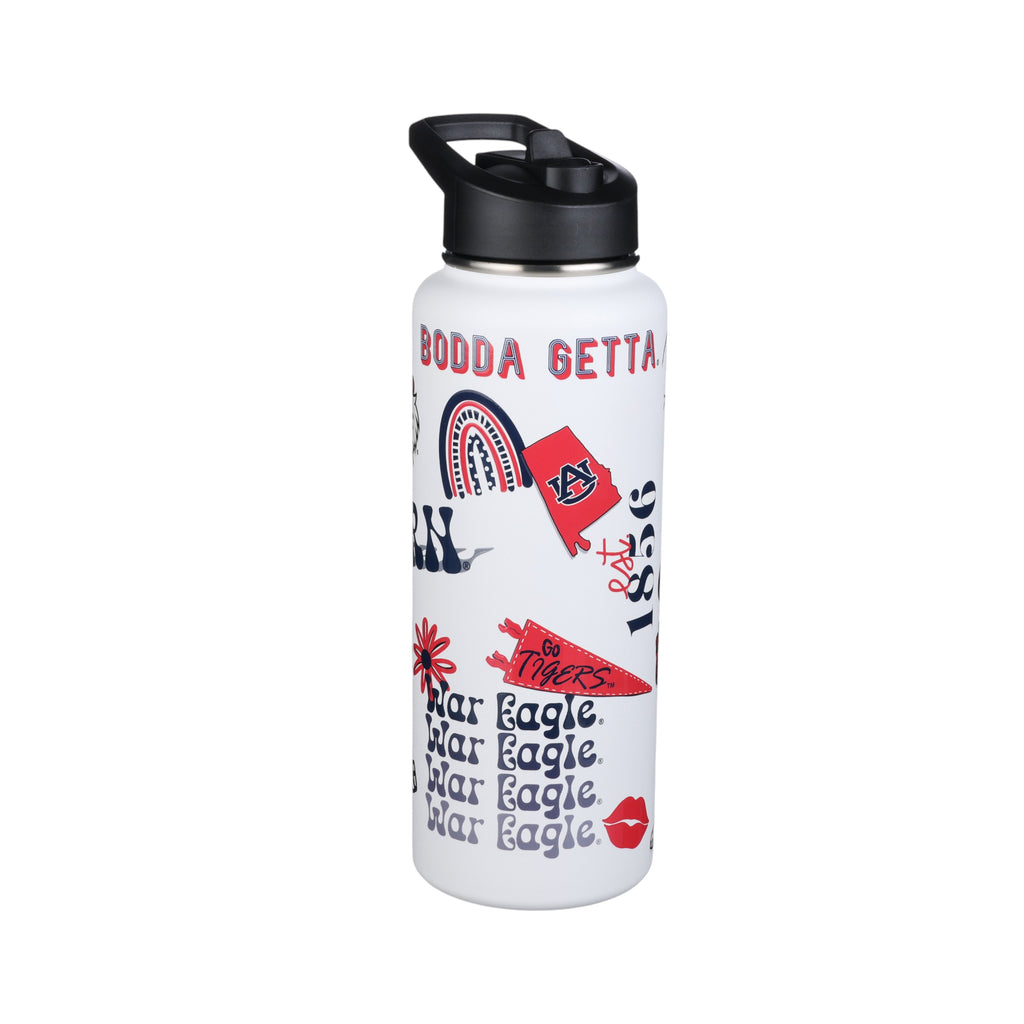 34oz Team Spirit Water Bottle I |  Auburn University