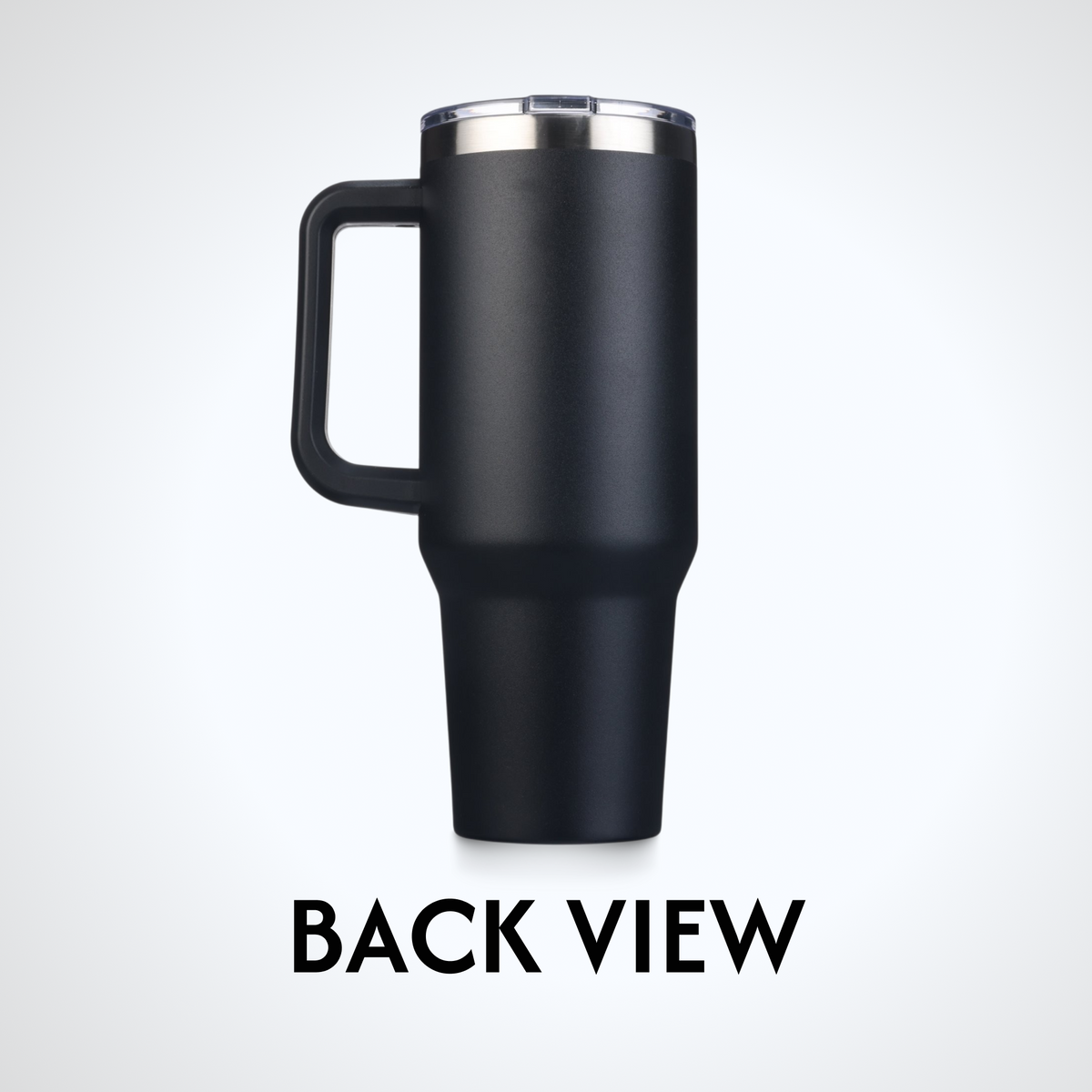 40oz Black Tumbler Lazer Engraved I |  Clemson University