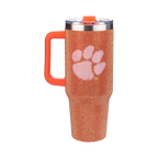 40oz TC Bling Game Tumbler w/ Vintage logo I |  Clemson University