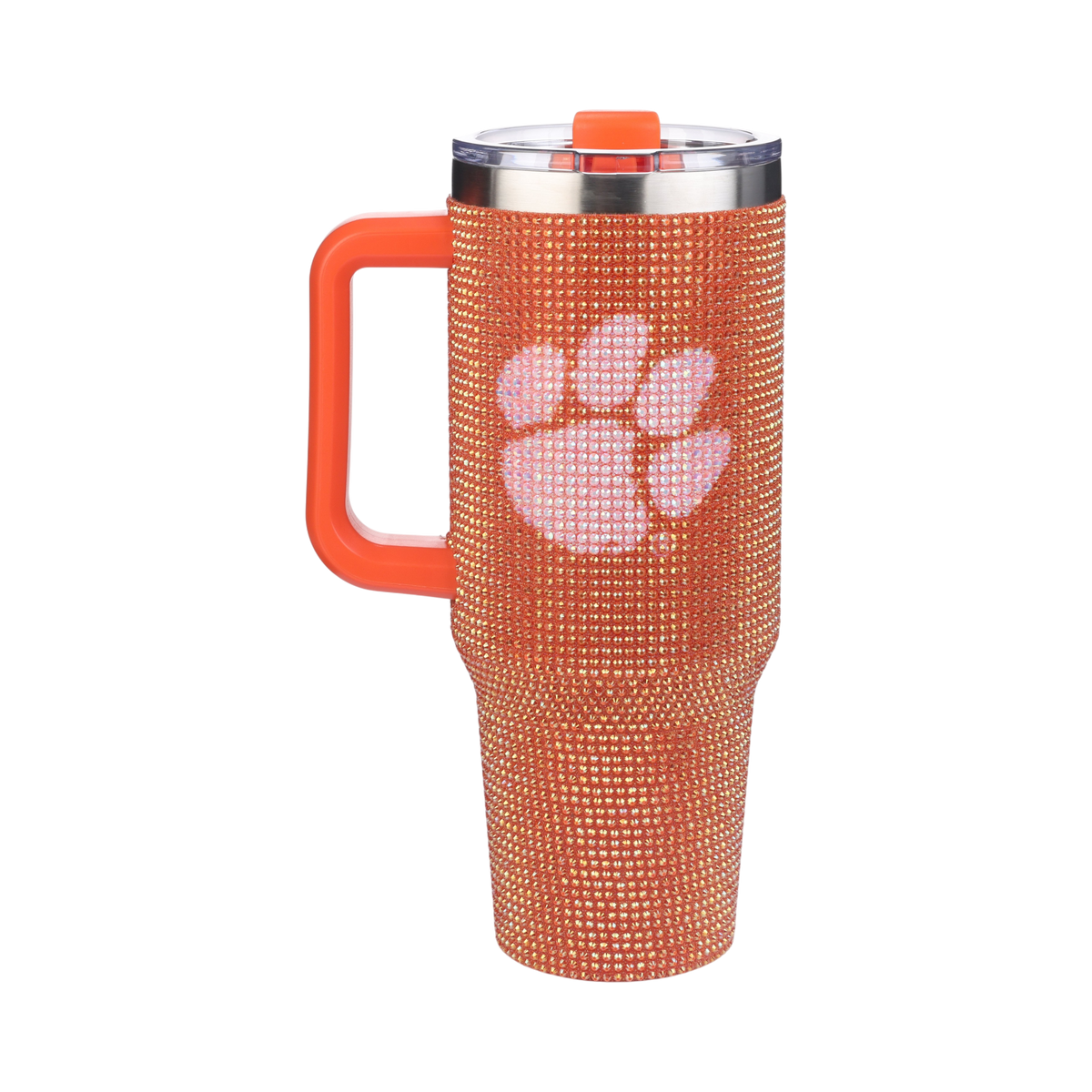 40oz TC Bling Game Tumbler w/ Vintage logo I |  Clemson University