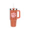 40oz TC Bling Game Tumbler w/ Vintage logo I |  Clemson University