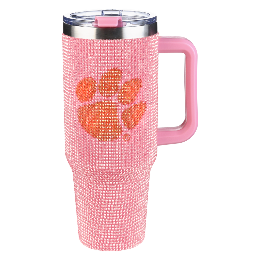 40oz Pink Bing Tumbler I |  Clemson University