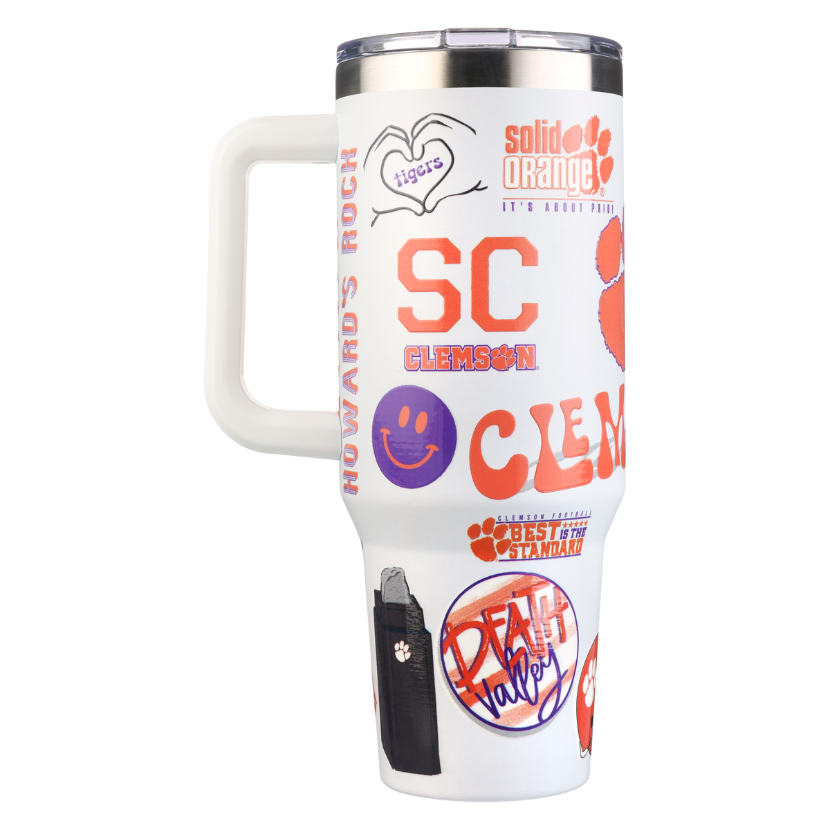 40oz Team Spirit Tumblers I |  Clemson University