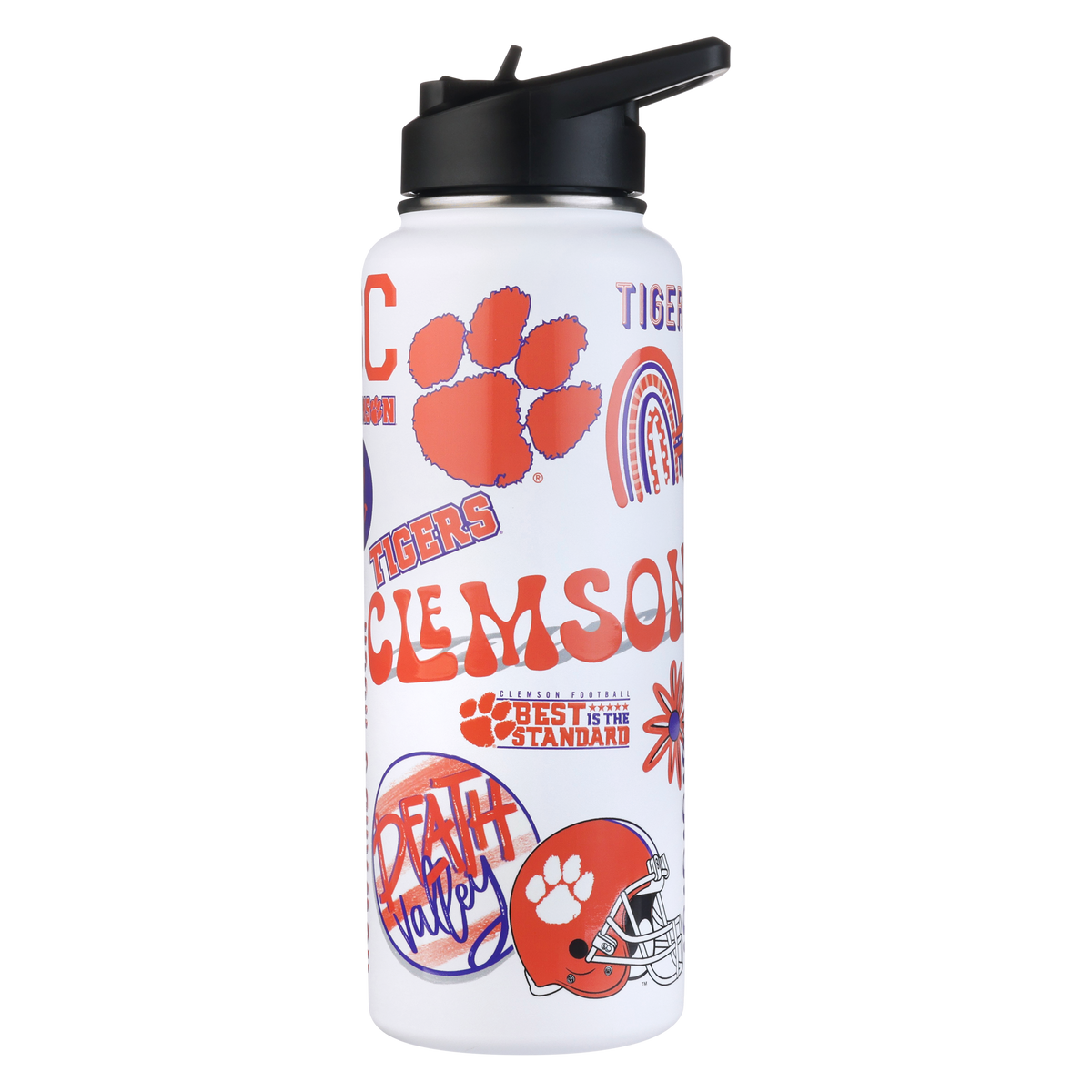 34oz Team Spirit Water Bottle I |  Clemson University