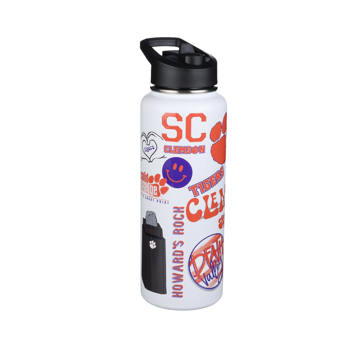 34oz Team Spirit Water Bottle I |  Clemson University