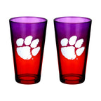 2-Pack Ombre Pint Glasses I |  Clemson University