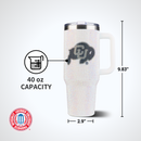 40oz Bling Colossal Tumbler | University of Colorado, Boulder