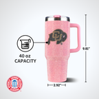 40oz Pink Bing Tumbler I |  University Of Colorado, Boulder