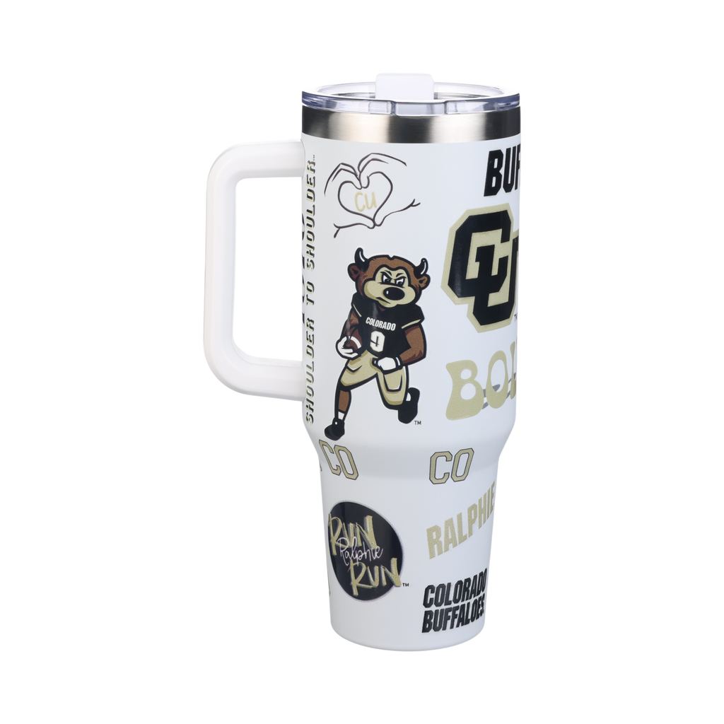40oz Team Spirit Tumblers I |  University Of Colorado, Boulder