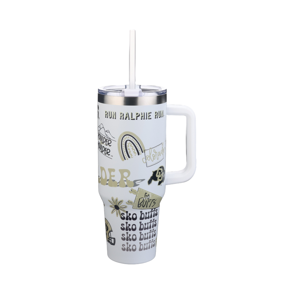 40oz Team Spirit Tumblers I |  University Of Colorado, Boulder