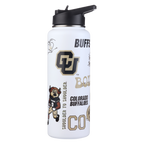 34oz Team Spirit Water Bottle I |  University Of Colorado, Boulder