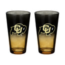 2-Pack Ombre Pint Glasses I |  University Of Colorado, Boulder