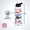 34oz Team Spirit Water Bottle I |  University Of Florida