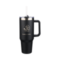 40oz Black Tumbler Lazer Engraved I |  Florida State University