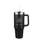 40oz Black Tumbler Lazer Engraved I |  Florida State University