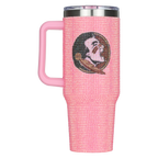 40oz Pink Bing Tumbler I |  Florida State University