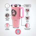 40oz Pink Bing Tumbler I |  Florida State University