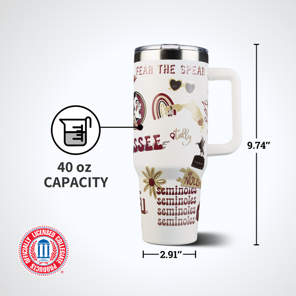 40oz Team Spirit Tumblers I |  Florida State University