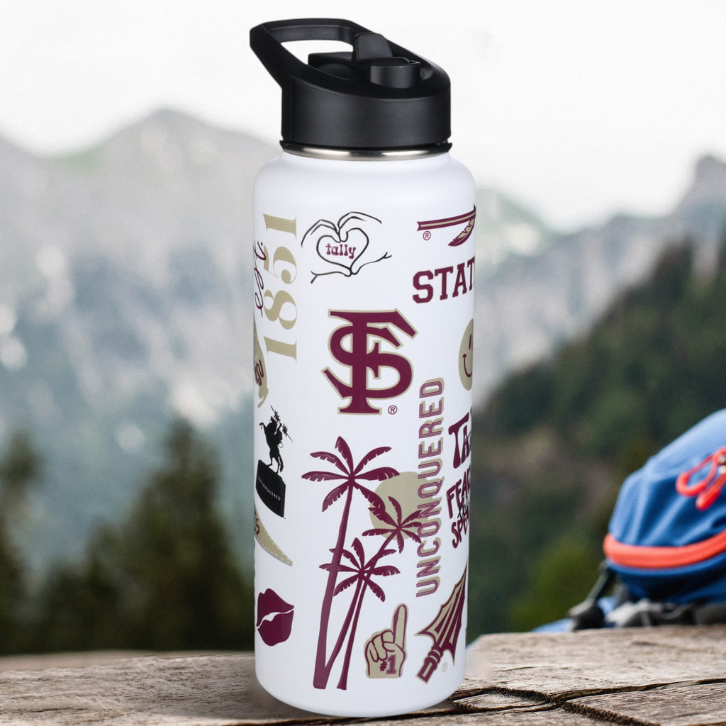 34oz Team Spirit Water Bottle I |  Florida State University