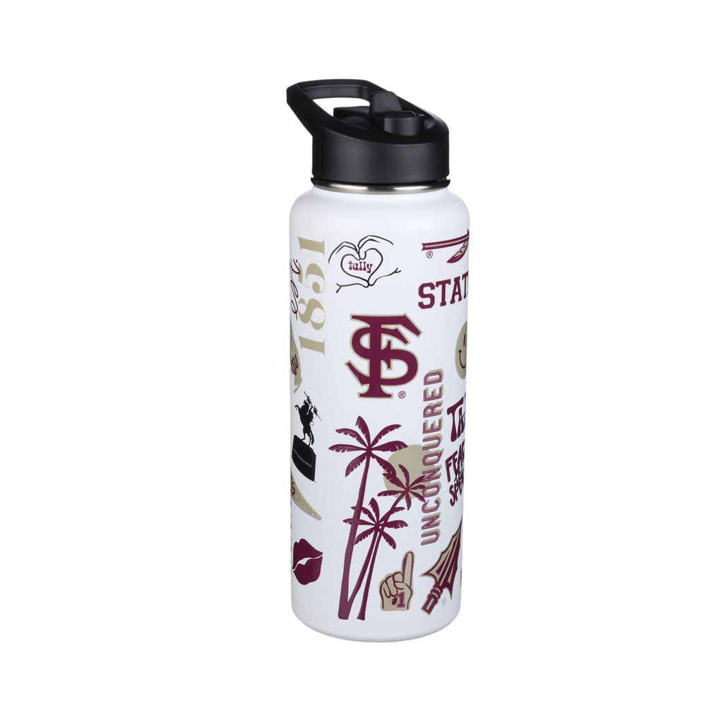 34oz Team Spirit Water Bottle I |  Florida State University
