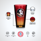 2-Pack Ombre Pint Glasses I |  Florida State University
