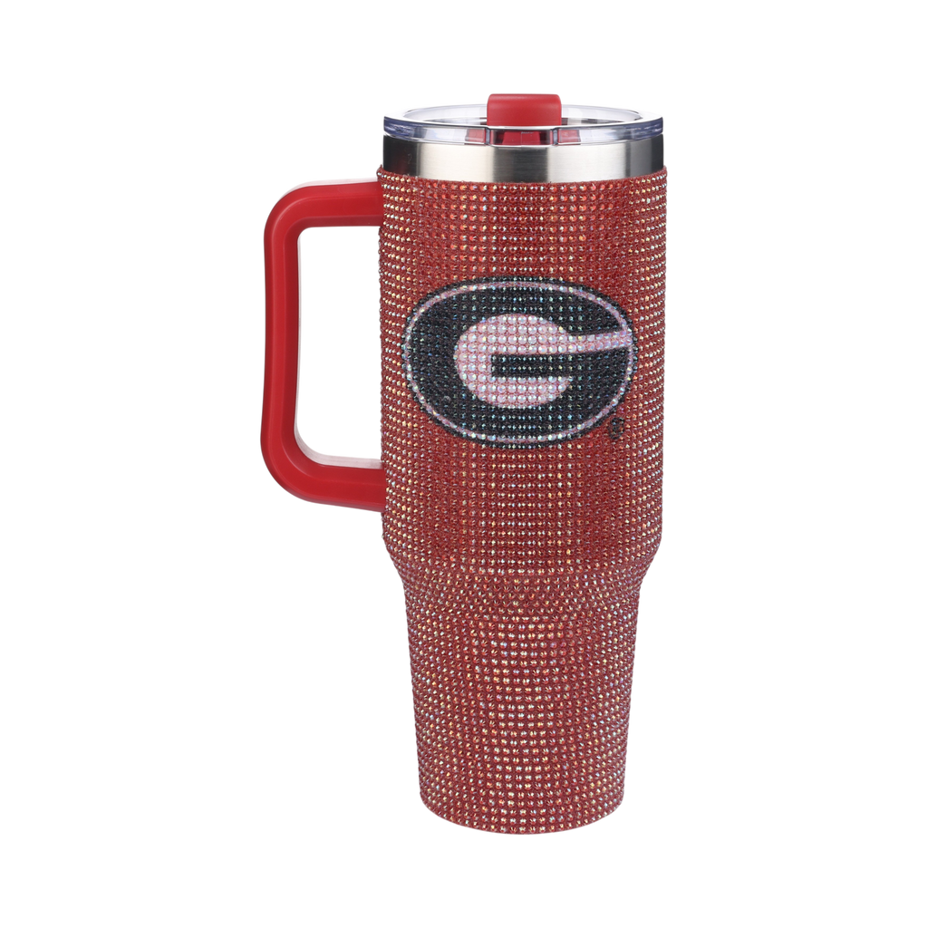 40oz TC Bling Game Tumbler w/ Vintage logo I |  University Of Georgia