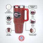 40oz TC Bling Game Tumbler w/ Vintage logo I |  University Of Georgia