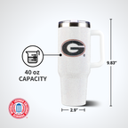 40oz Bling Colossal Tumbler | University of Georgia