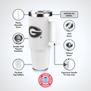 40oz Bling Colossal Tumbler | University of Georgia