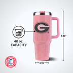 40oz Pink Bing Tumbler I |  University Of Georgia