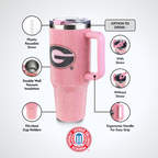 40oz Pink Bing Tumbler I |  University Of Georgia