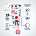 40oz Team Spirit Tumblers I |  University Of Georgia