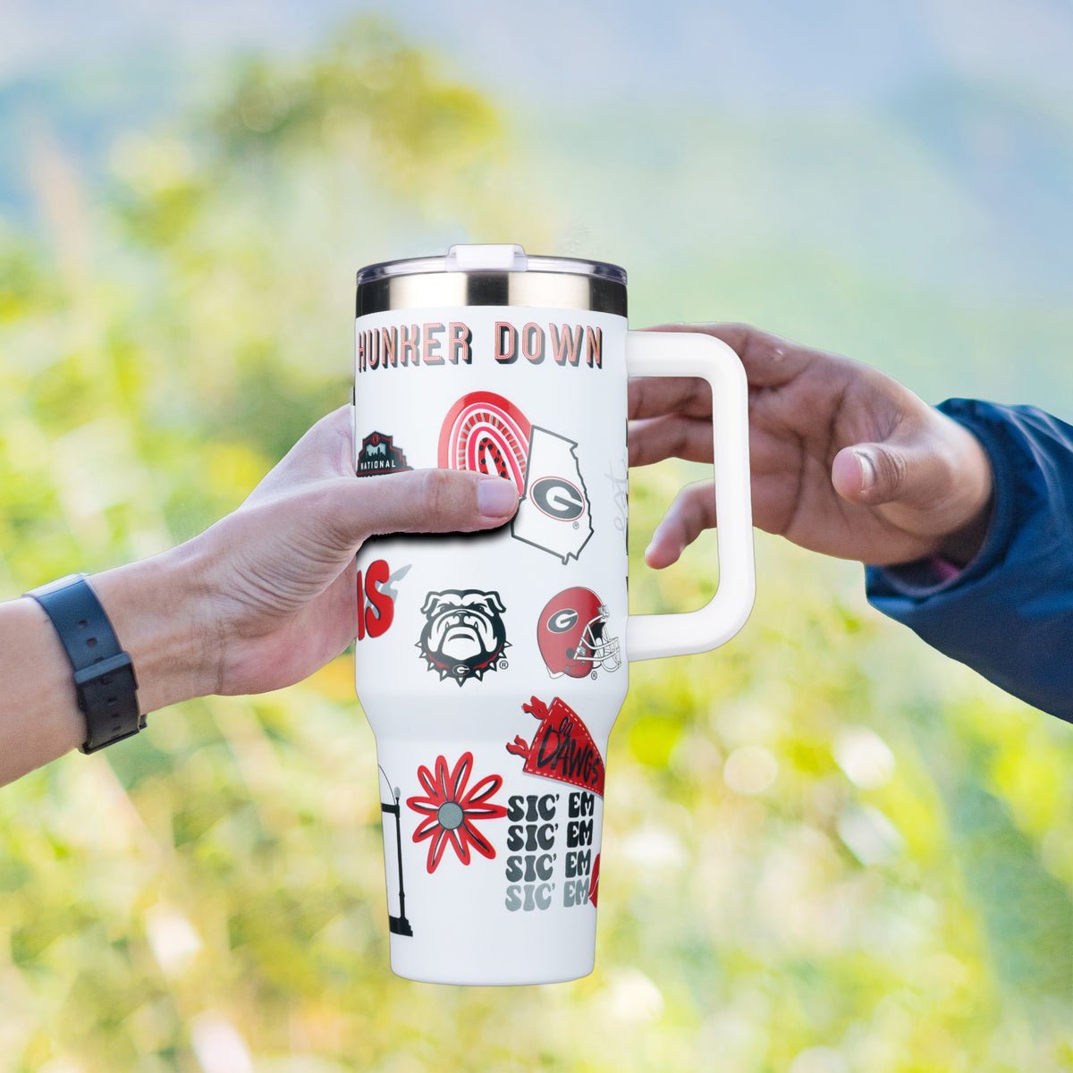 40oz Team Spirit Tumblers I |  University Of Georgia