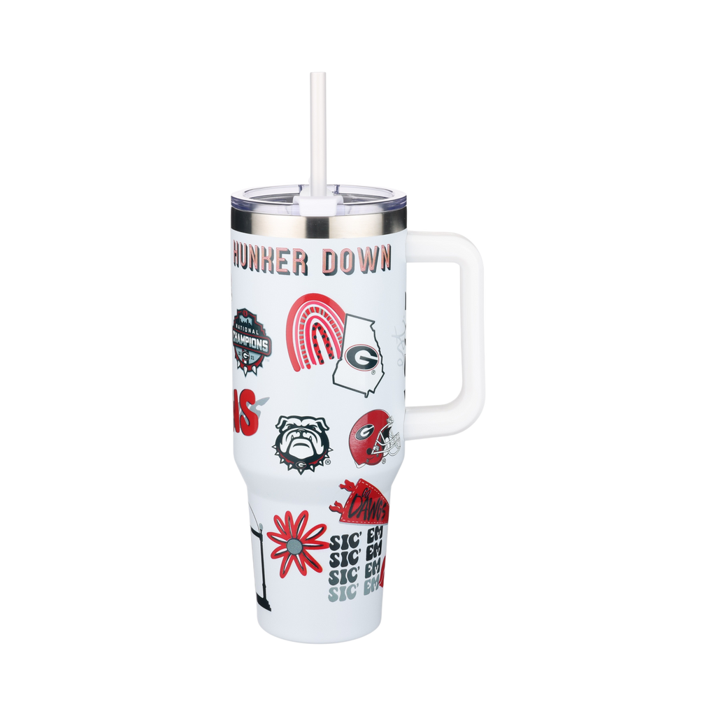 40oz Team Spirit Tumblers I |  University Of Georgia
