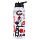 34oz Team Spirit Water Bottle I |  University Of Georgia