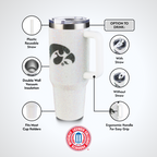 40oz Bling Colossal Tumbler | University of Iowa