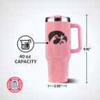 40oz Pink Bing Tumbler I |  University Of Iowa
