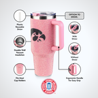 40oz Pink Bing Tumbler I |  University Of Iowa