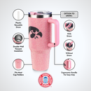 40oz Pink Bing Tumbler I |  University Of Iowa