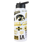 34oz Team Spirit Water Bottle I |  University Of Iowa