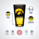 2-Pack Ombre Pint Glasses I |  University Of Iowa