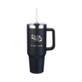 40oz Black Tumbler Lazer Engraved I |  Louisiana State University