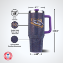 40oz TC Bling Game Tumbler w/ Vintage logo I |  Louisiana State University